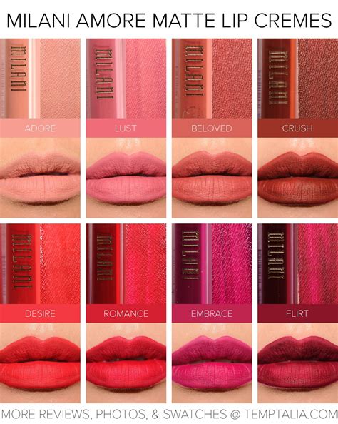 milani matte amore|milani amore matte lip creme.